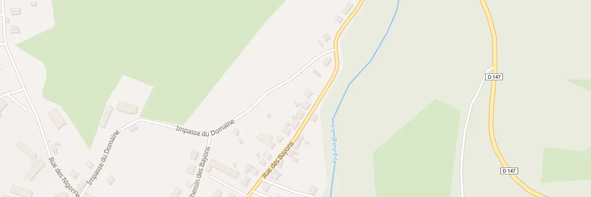 Plan du 113 Rue des Bayons à Saint-Éloy-les-Mines