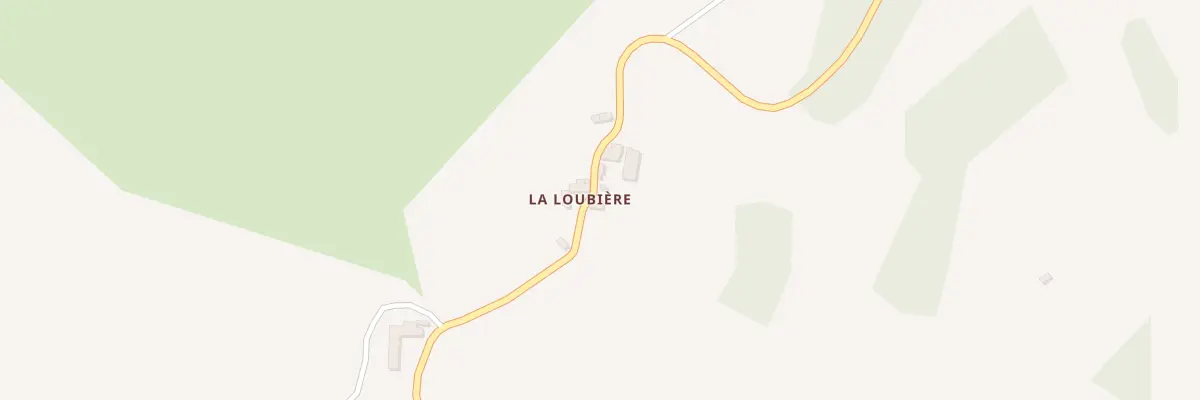 Plan du 1288 Rte de la Loubiere à Curan