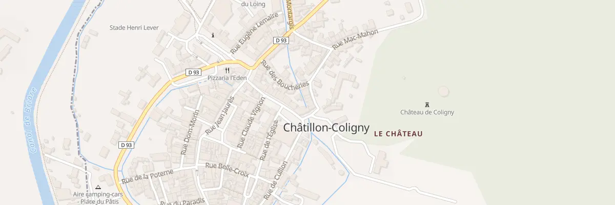 Plan du 24B Rue de Condé à Châtillon-Coligny