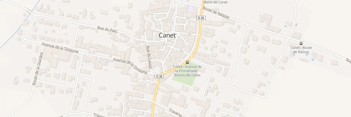 Plan du 134 Le Village à Canet