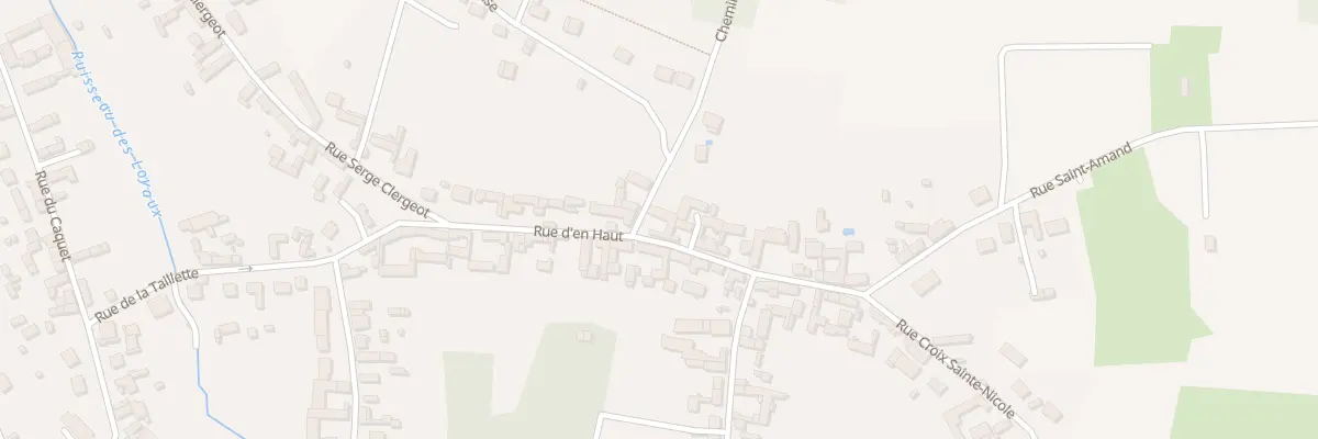 Plan du 124 Rue d’en Haut à Chevincourt