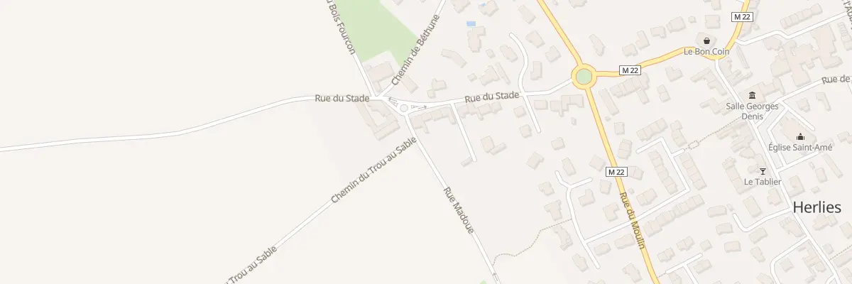 Plan du 24 Rue du Stade à Herlies