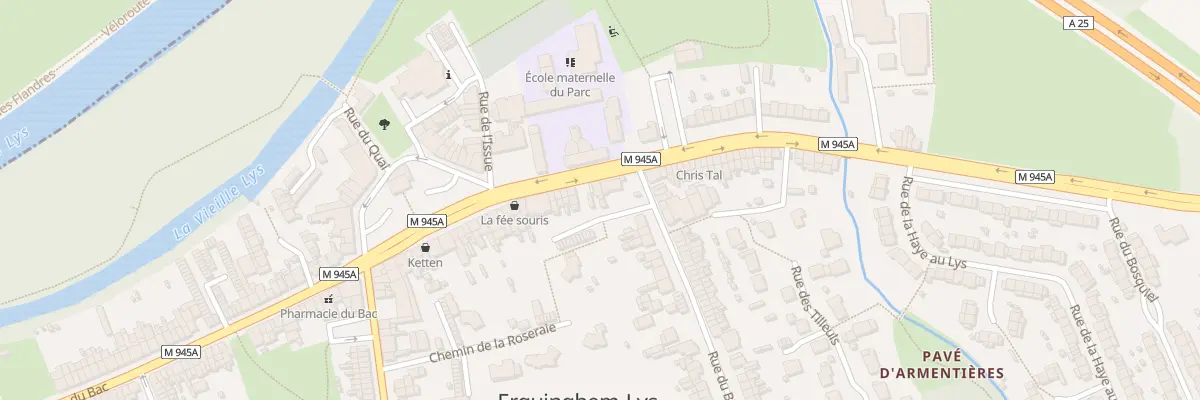 Plan du 78 Rue d’Armentières à Erquinghem-Lys
