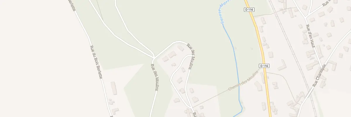 Plan du 17 Rue des Moulins à Glaignes
