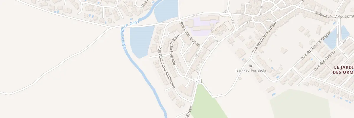 Plan du 9 Rue Jacques Prévert à Peyrestortes