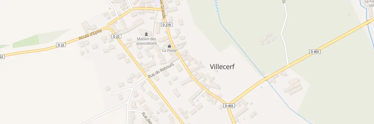 Plan du 67 Rue Grande à Villecerf