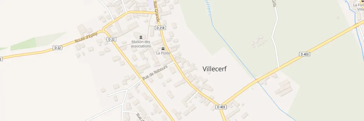 Plan du 69 Rue Grande à Villecerf