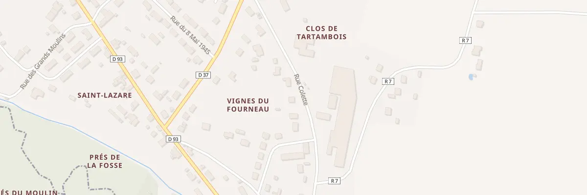 Plan du 15 Rue Colette à Châtillon-Coligny