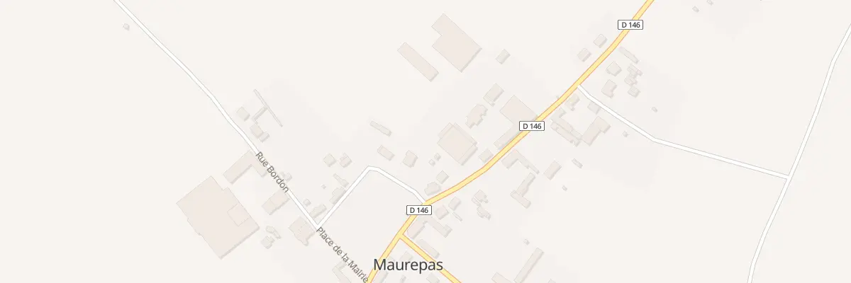 Plan du 2 Pl Mairie à Maurepas