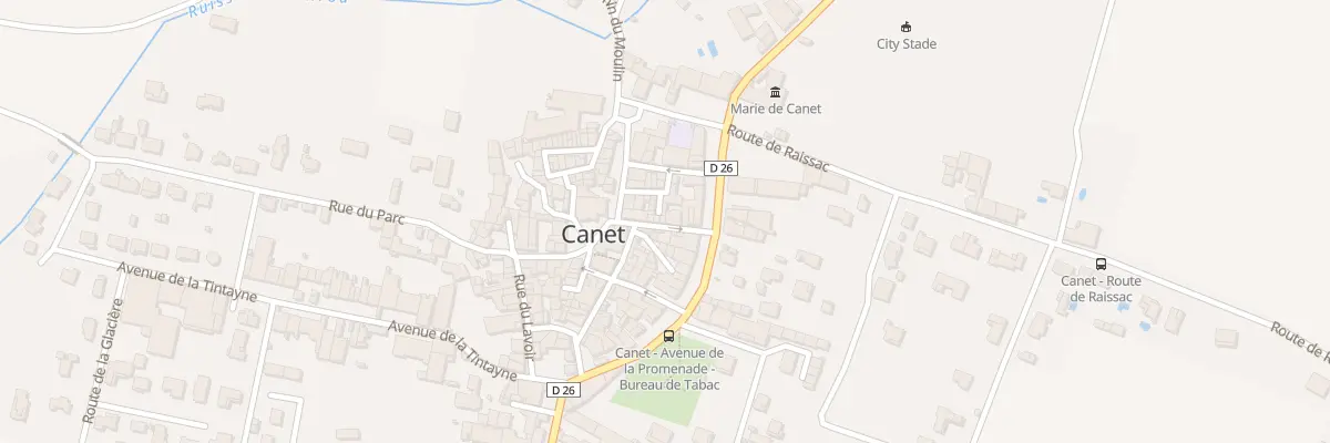 Plan du 4 Rue de l’Eglise à Canet