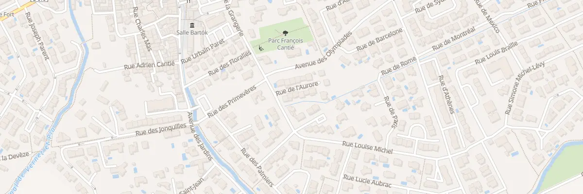 Plan du 4 Rue de l’Aurore à Saint-Estève