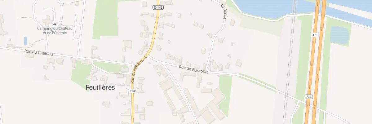 Plan du 7 Rue de Buscourt à Feuillères