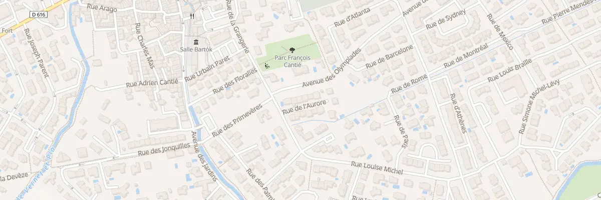 Plan du 7 Rue de l’Aurore à Saint-Estève
