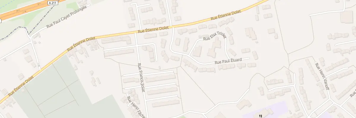 Plan du 12 Rue Paul Eluard à Sallaumines