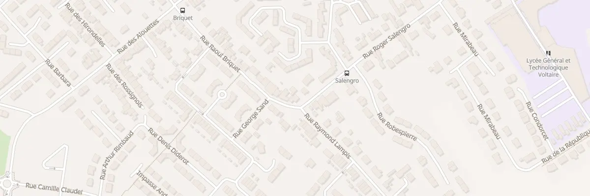 Plan du 95 Rue Raoul Briquet à Wingles