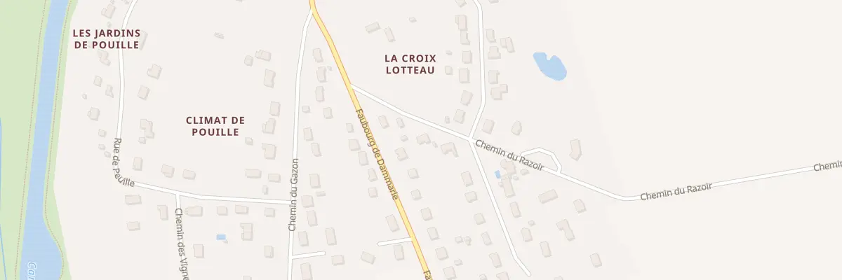 Plan du 2 Rue de la Croix Lotteau à Châtillon-Coligny