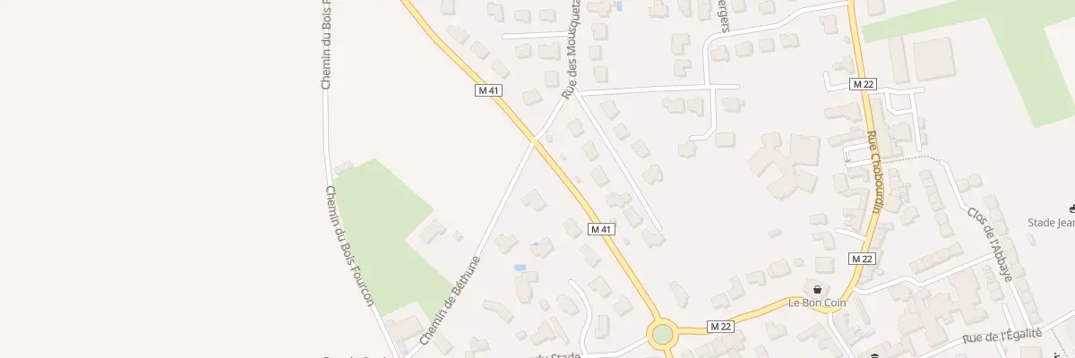 Plan du 28 Rue d’Aubers à Herlies