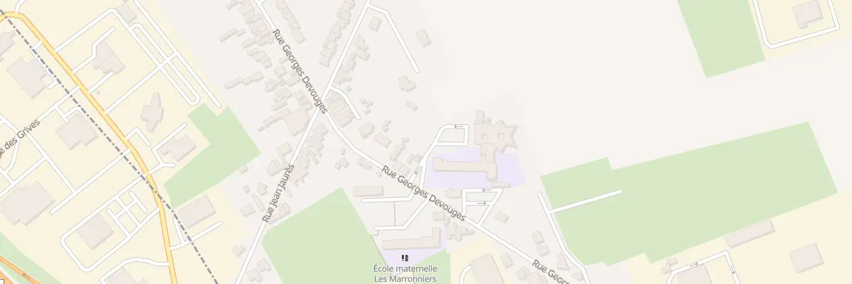 Plan du 83 Rue Georges Devouges à Loison-sous-Lens