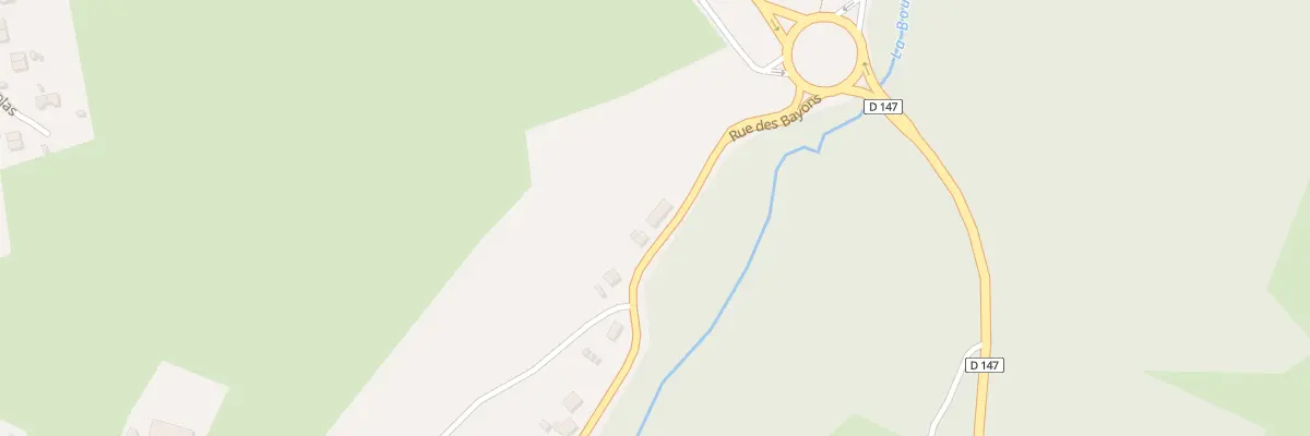 Plan du 127 Rue des Bayons à Saint-Éloy-les-Mines