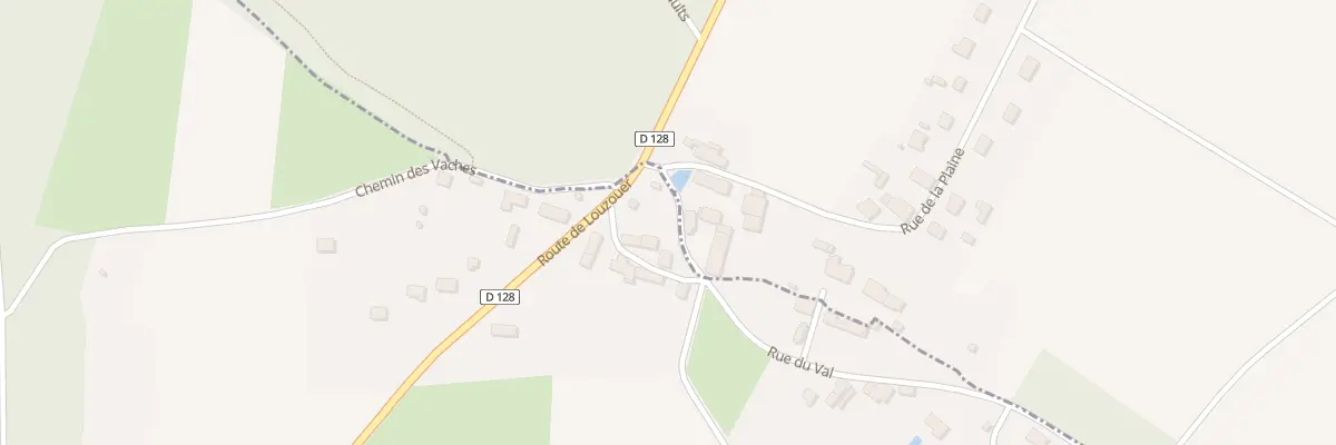 Plan du 122 Rue du Val à La Chapelle-Saint-Sépulcre