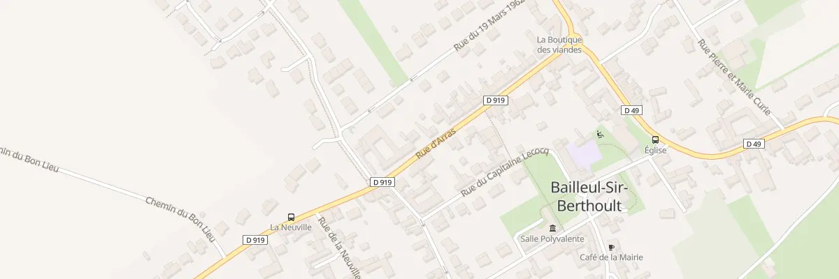 Plan du 202 Rue d’Arras à Bailleul-Sir-Berthoult