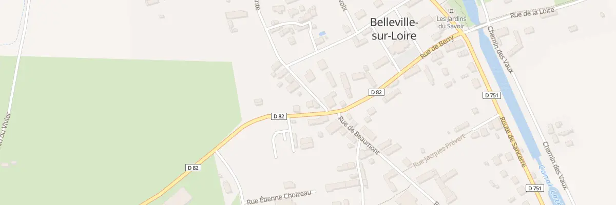 Plan du 4 Rue du Stade à Belleville-sur-Loire