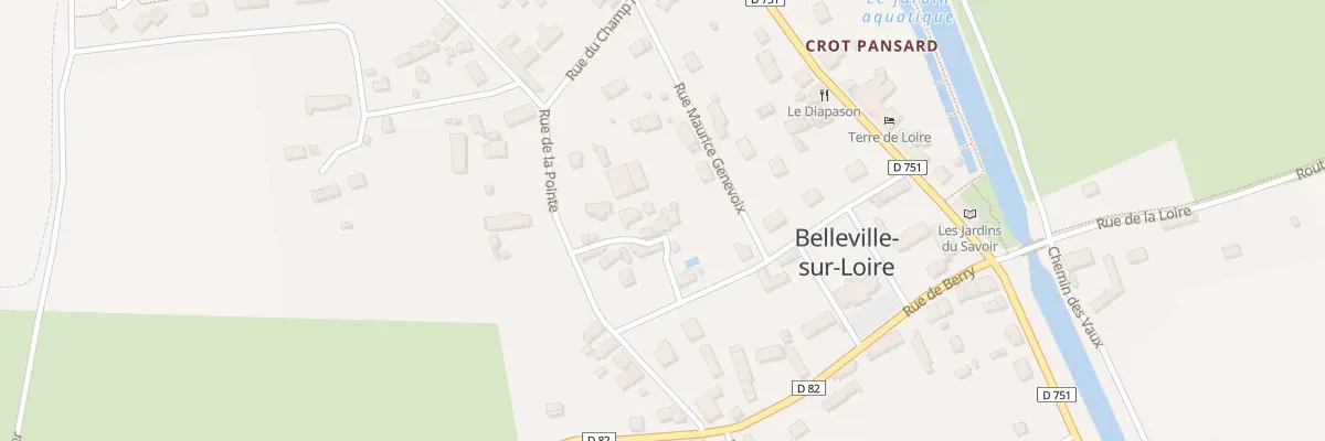 Plan du 4 Rue de la Cour à Belleville-sur-Loire