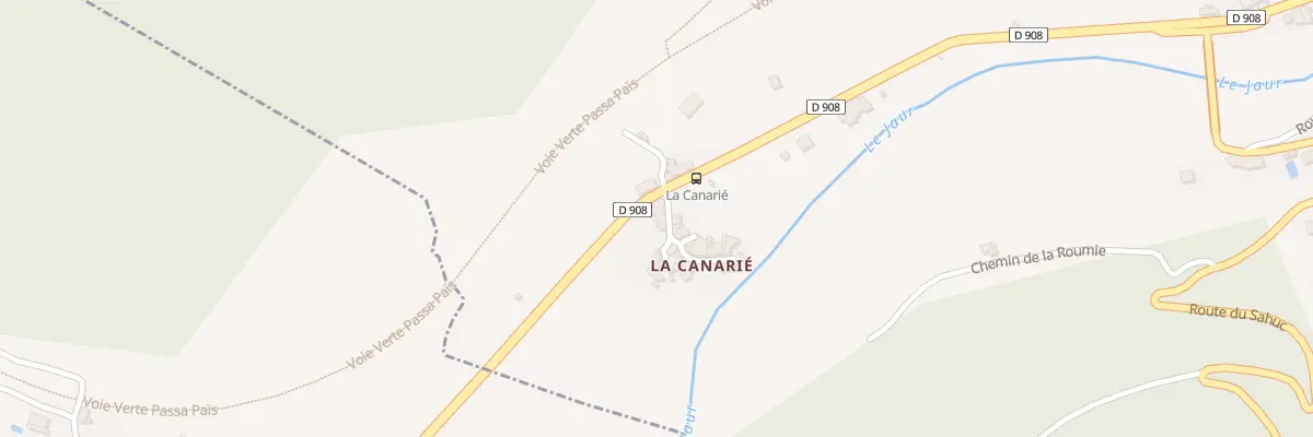 Plan du 5074 La Canarie à Saint-Étienne-d’Albagnan