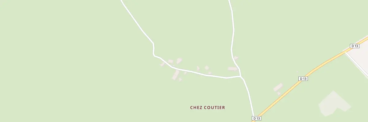 Plan du 5095 Chez Coutier à Lapeyrouse
