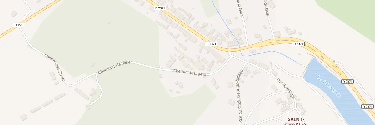 Plan du 4 Che de la Mine à Bézenet