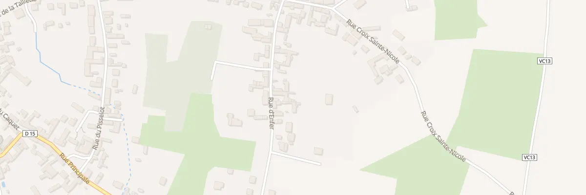 Plan du 211 Rue d’Enfer à Chevincourt