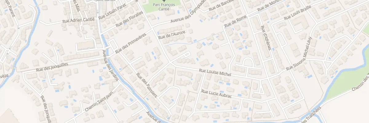 Plan du 4 Rue des Cerisiers à Saint-Estève