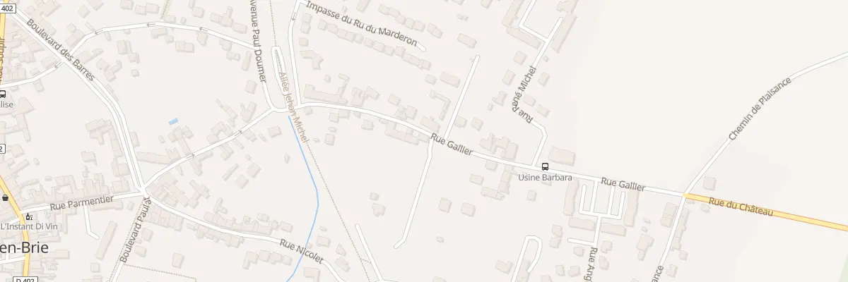Plan du 26 Rue Gallier à Chaumes-en-Brie