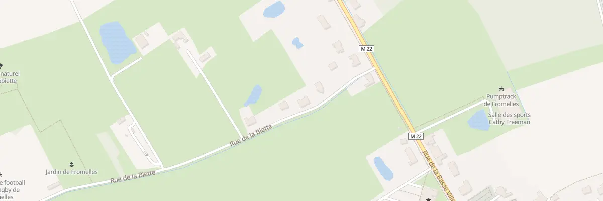 Plan du 5 Rue de la Biette à Fromelles