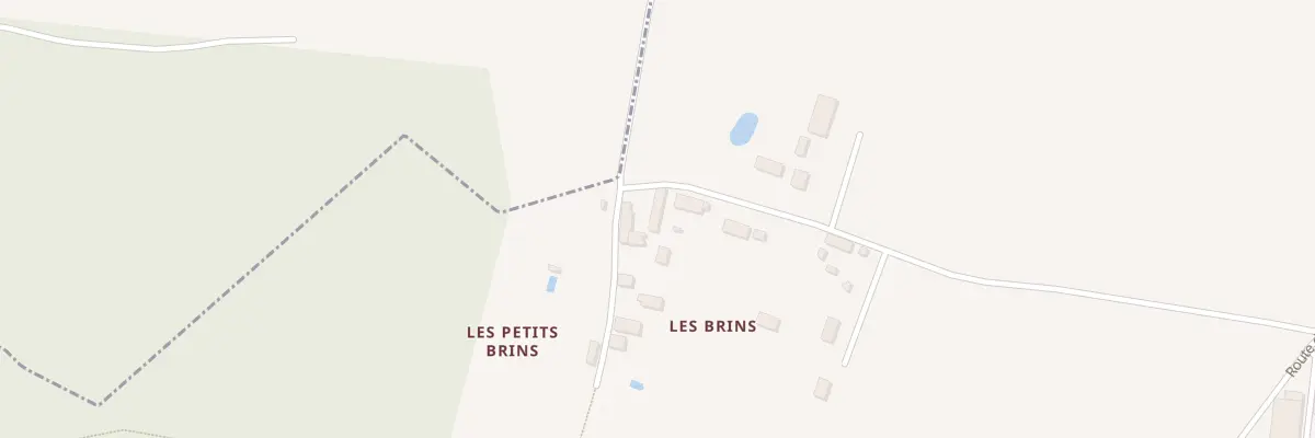 Plan du 481 Les Brins à Louzouer
