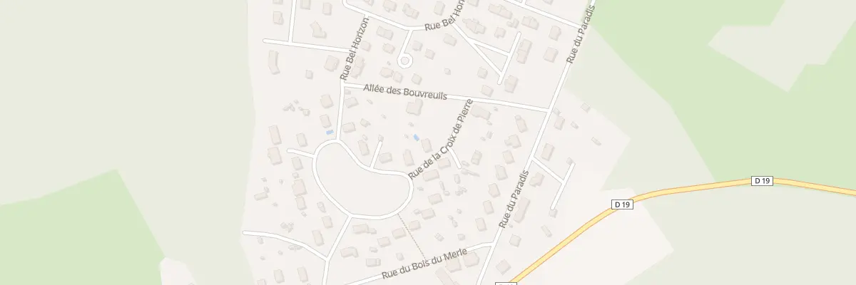 Plan du 9015 Rue de la Croix de Pierre à Saint-Georges-de-Mons