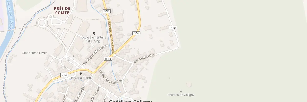 Plan du 27 Rue Mac Mahon à Châtillon-Coligny