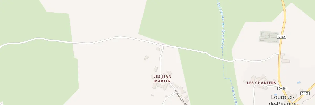 Plan du 19 Les Jean Martin à Louroux-de-Beaune