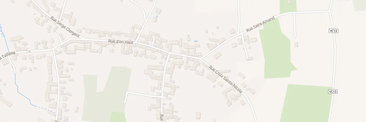 Plan du 247 Rue d’en Haut à Chevincourt