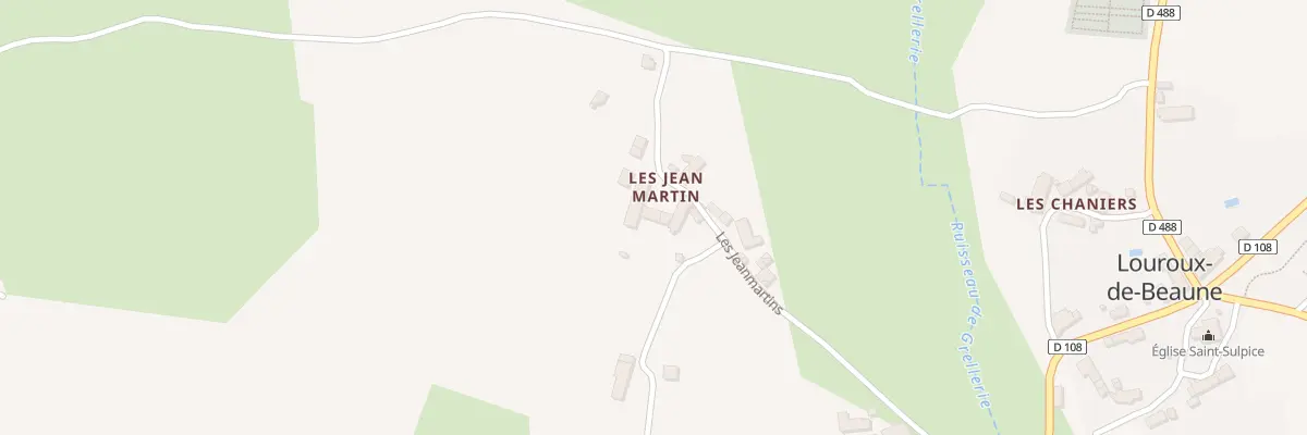 Plan du 9 Les Jean Martin à Louroux-de-Beaune