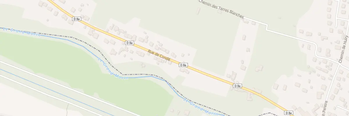 Plan du 568 Rue de Condé à Couilly-Pont-aux-Dames
