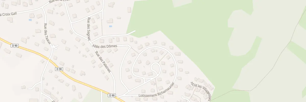 Plan du 12 Lot Richemeunier à Saint-Georges-de-Mons