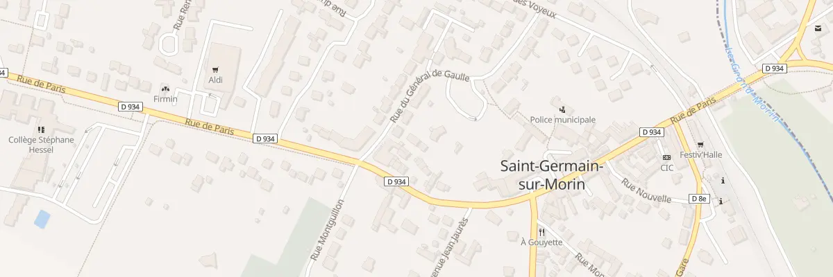 Plan du 32 Rue de Paris à Saint-Germain-sur-Morin