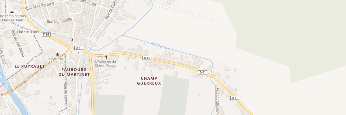 Plan du 27 Fg Marceau à Châtillon-Coligny