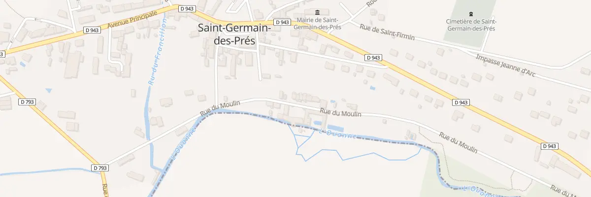 Plan du 27 Rue du Moulin à Saint-Germain-des-Prés