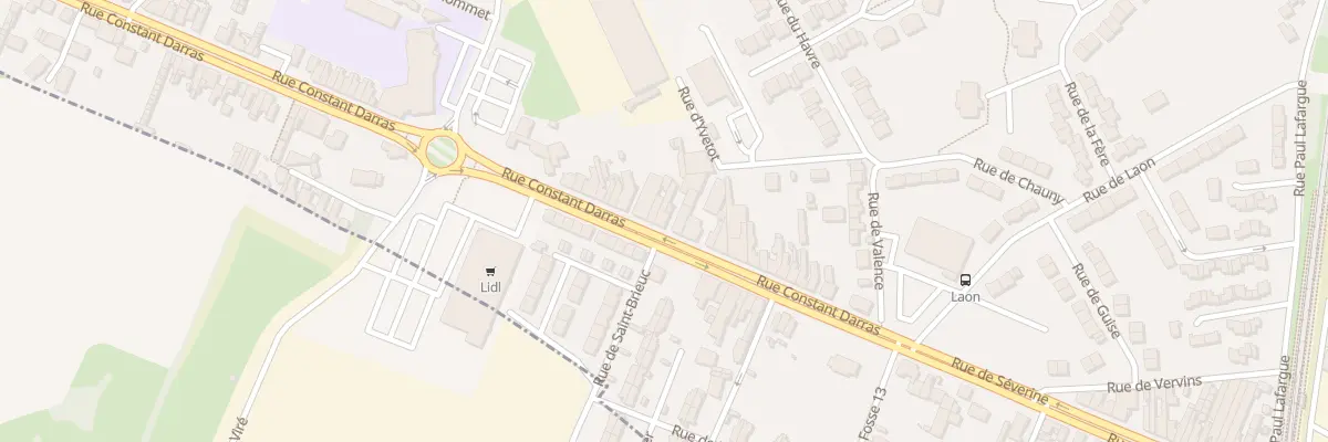 Plan du 67 Rue Constant Darras à Sallaumines