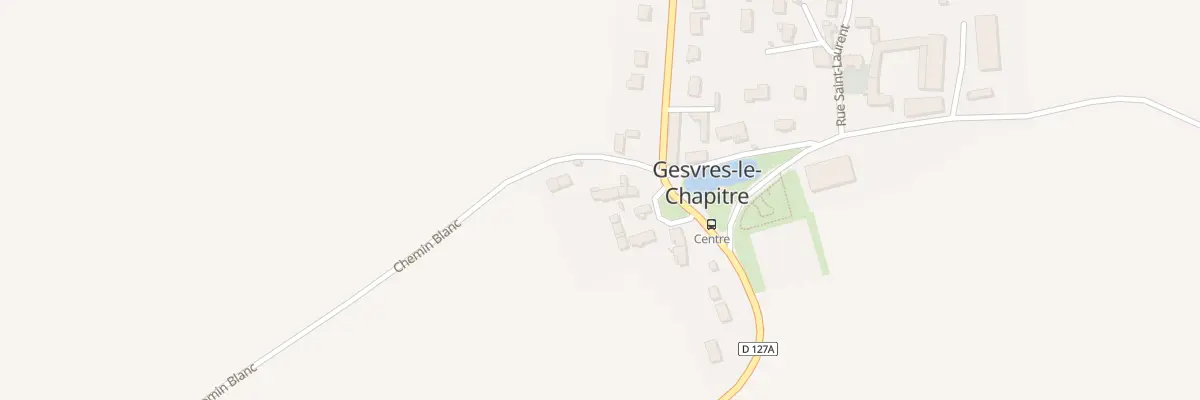 Plan du 7 Pl Pre Le Gue à Gesvres-le-Chapitre