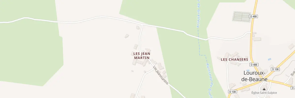 Plan du 8 Les Jean Martin à Louroux-de-Beaune