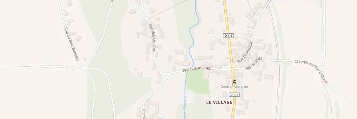 Plan du 41 Le Village à Glaignes