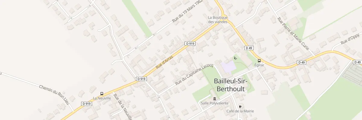 Plan du 149 Rue d’Arras à Bailleul-Sir-Berthoult